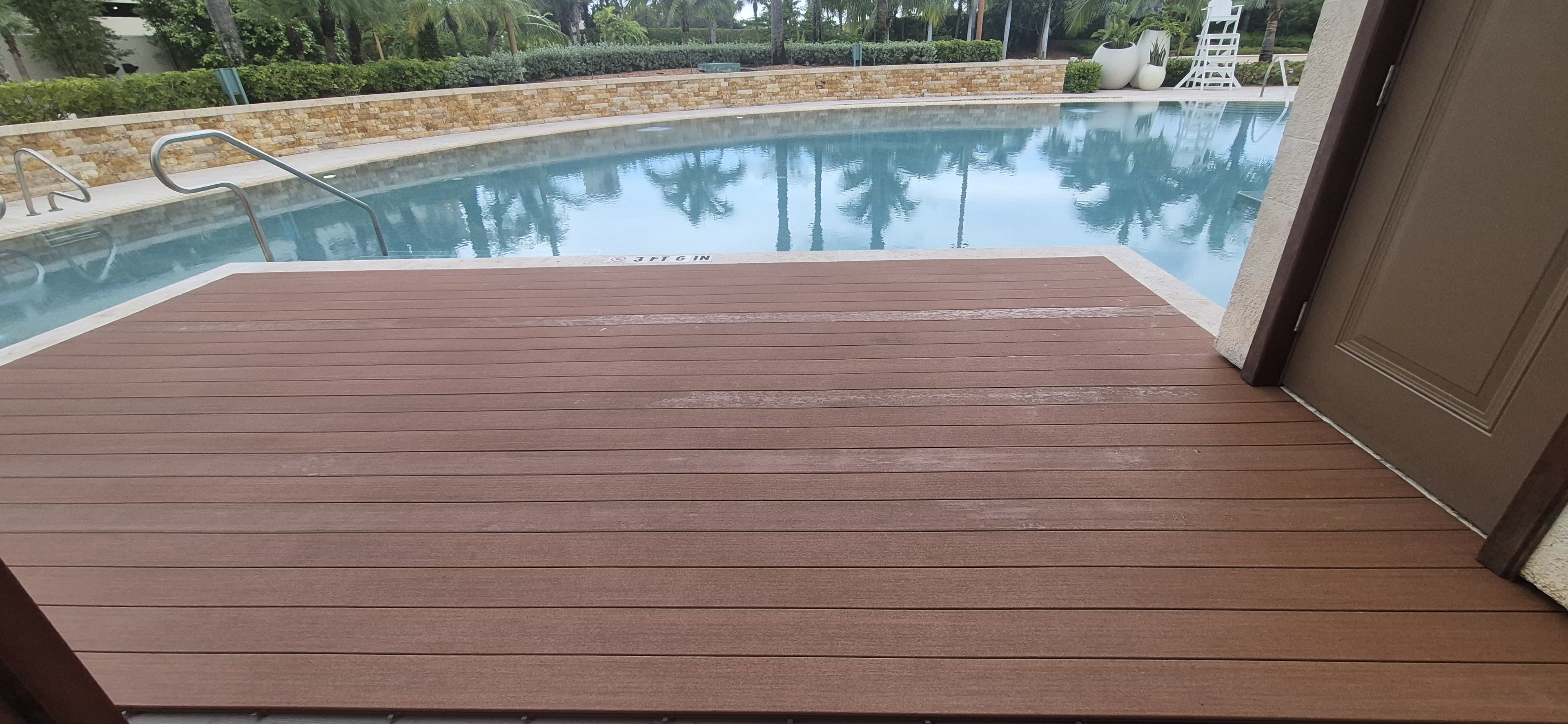 Hard Rock Guitar Hotel composite decking project