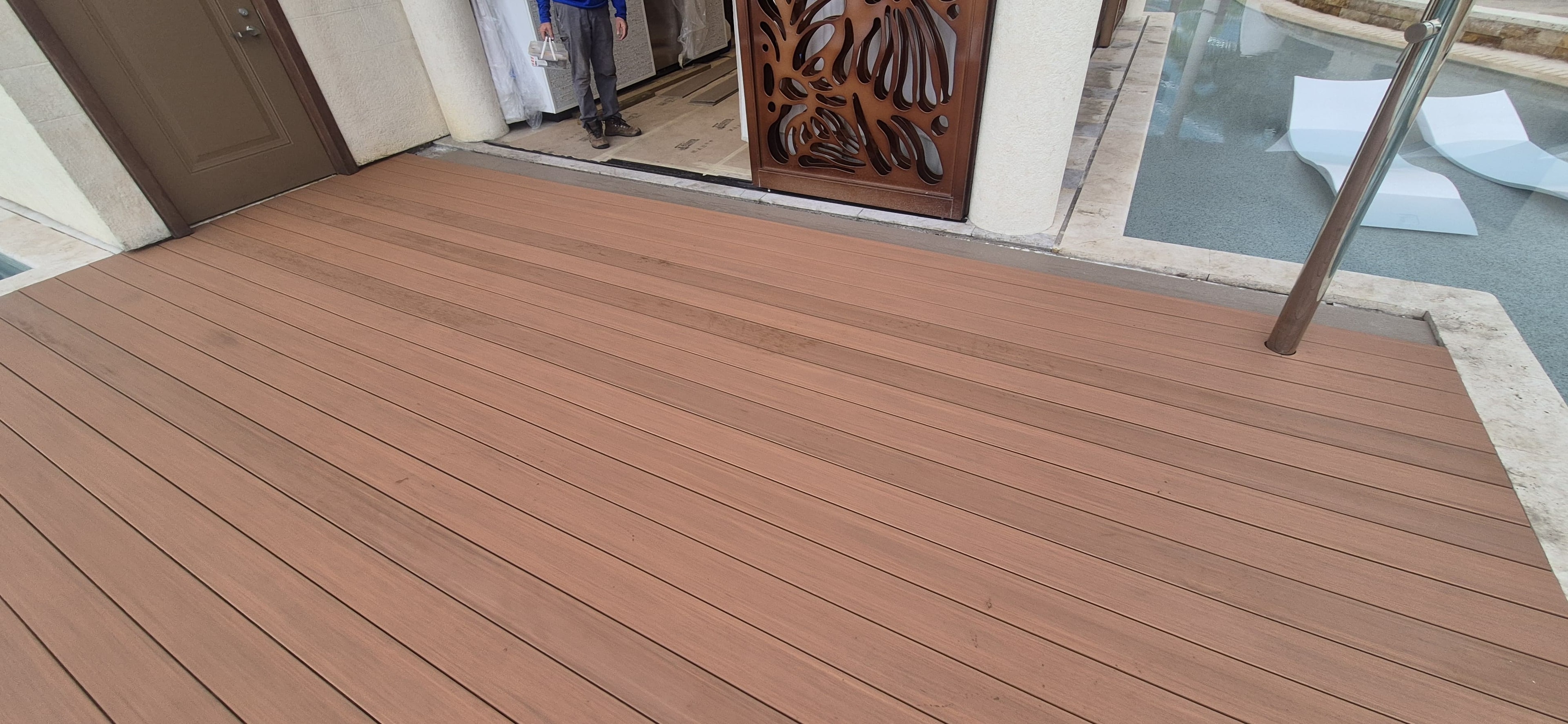 Hard Rock Guitar Hotel composite decking project