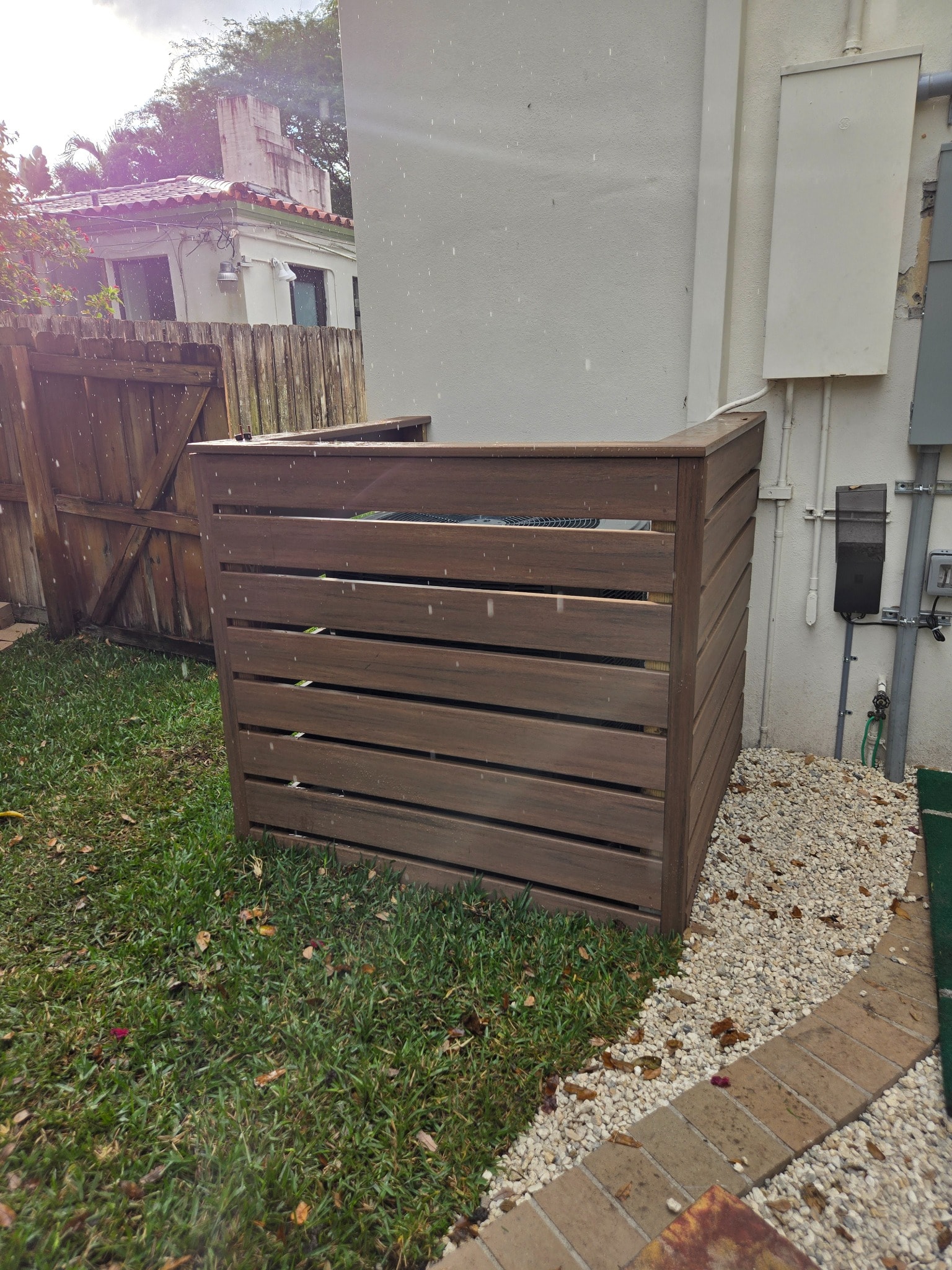 English Walnut — equipment enclosure