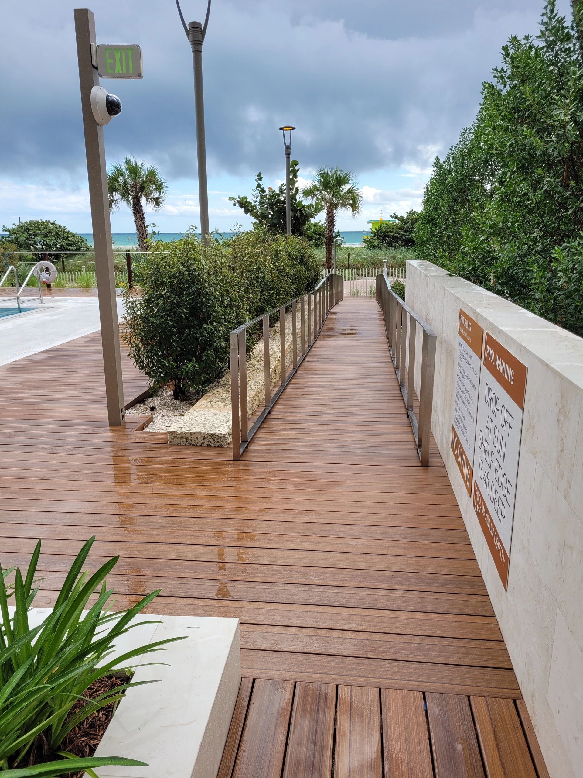 57 Ocean Miami Beach ADA ramp composite decking